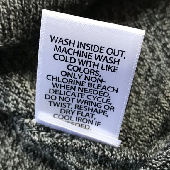 Croft & Barrow Easy Care Sweater Black Marled Long Sleeve V-Neck Mens Medium NEW - Picture 8 of 10